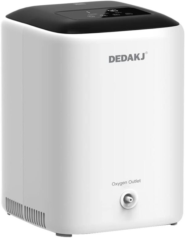 Concentrador de oxígeno de flujo continuo semi portátil 7 litros/min