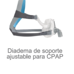 Diadema de soporte ajustable para CPAP o BPAP