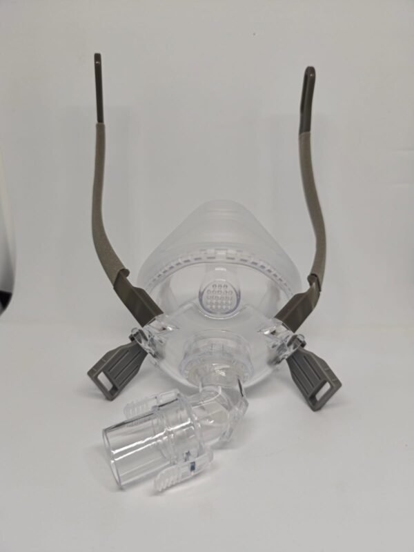 Mascarilla frontal con soporte lateral para CPAP o BPAP