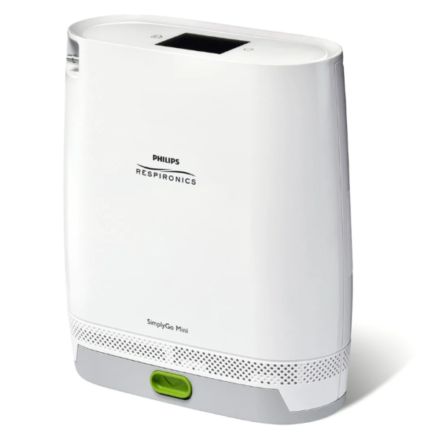 Concentrador de oxígeno portátil Philips Respironics SimplyGo Mini con Certificado FAA